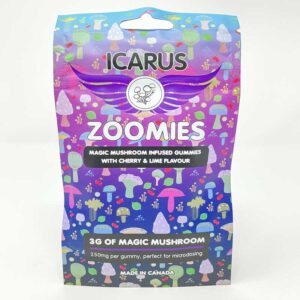 Commandez 3000mg d'Edibles Icarus Zoomies maintenant | shrooms-cannabis.com