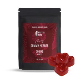 Commander MasterMind Cherry Gummy Hearts 3000mg | Shrooms-Cannabis.com